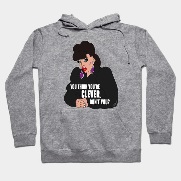 Clever Gurrrl Hoodie by thecompassrose